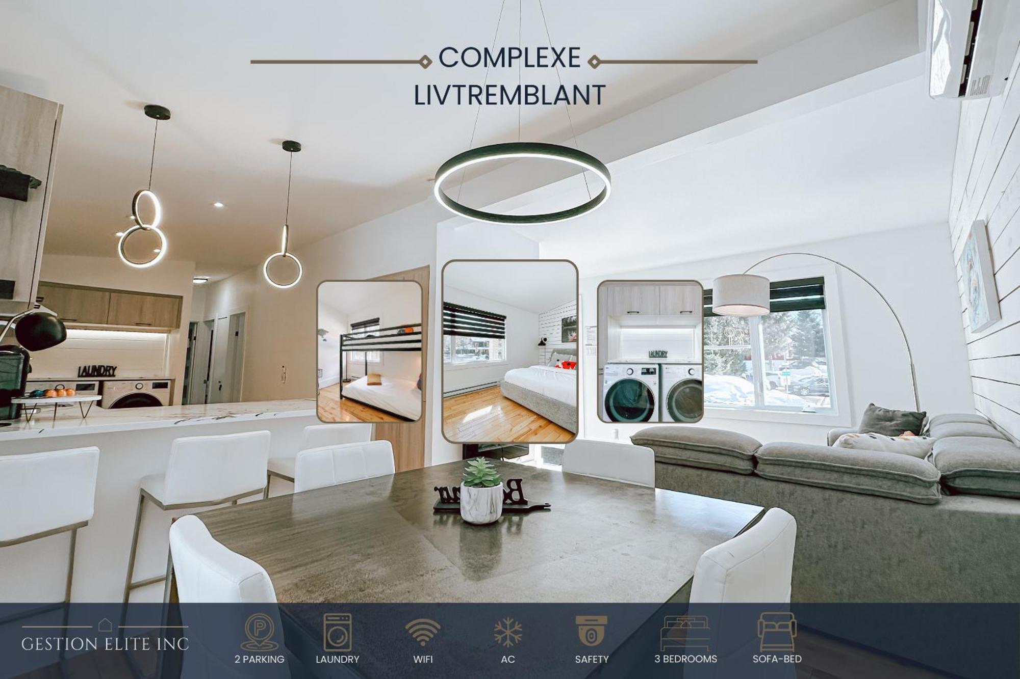 Ferienwohnung Complexe Livtremblant By Gestion Elite - Liv1 Mont-Tremblant Exterior foto